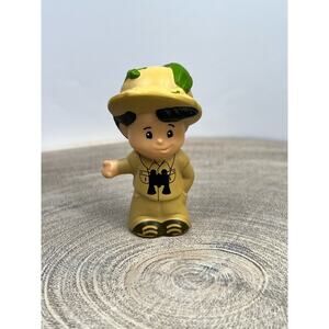 Fisher-Price Little People Figure Koby Safari Jungle Zoo Guide 2013 Mattel
